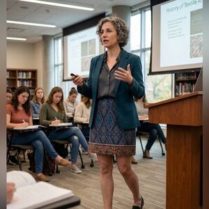 Farm‎ Rio Womens Geometric Tapestry Quilted Mini Skirt Blue Pink XS 301850 NWOT